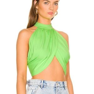 Emani Wrap Crop Top